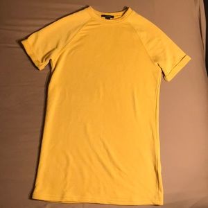 Mustard Yellow Mini Dress